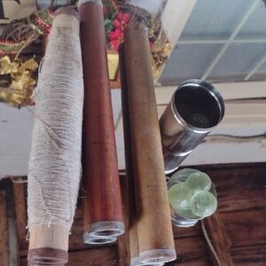 Antique Cotton Bobs& Marbles with Bonus